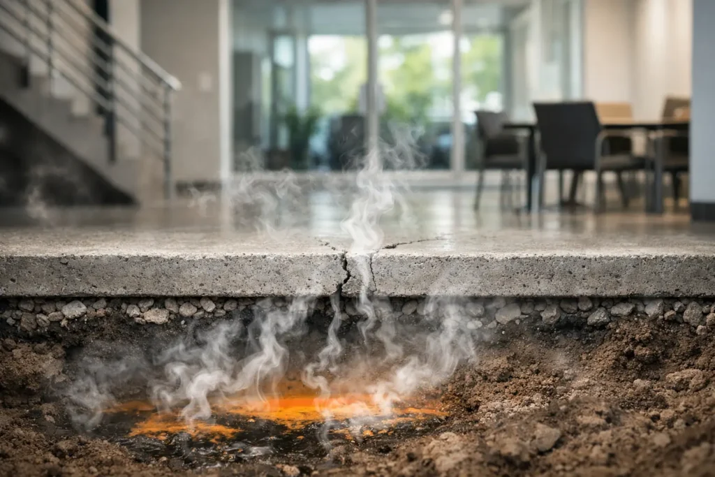 Guia de intrusão de vapores em edifícios