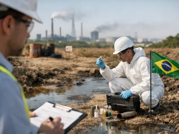Qual norma regula áreas contaminadas no Brasil?